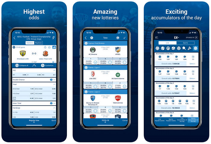 Apuestas 1xbet Bono México Aplicación App Móvil iOS Android