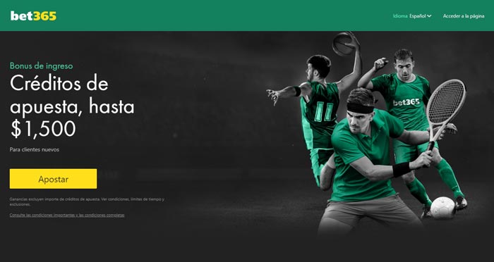 Apuestas bet365 Mexico Bono Bienvenida Apuestas Deportivas