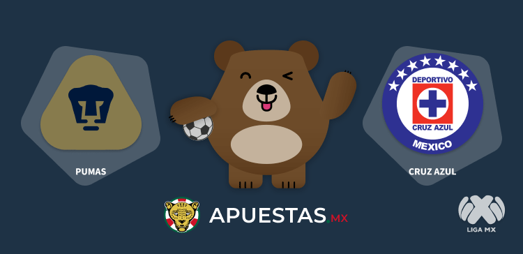 Pronóstico Pumas Cruz Azul Liga MX 07-11-2020