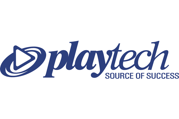 Playtech logotipo fondo blanco