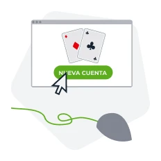 crear una cuenta nueva en el casino